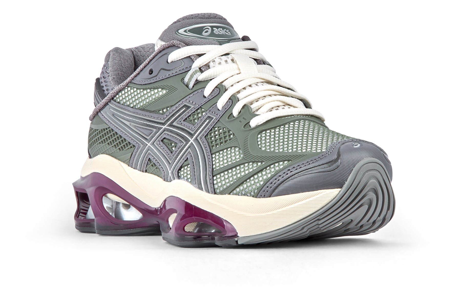 Asics Gel Kinetic 2.0 - Lichen Green/Beniimo Purple