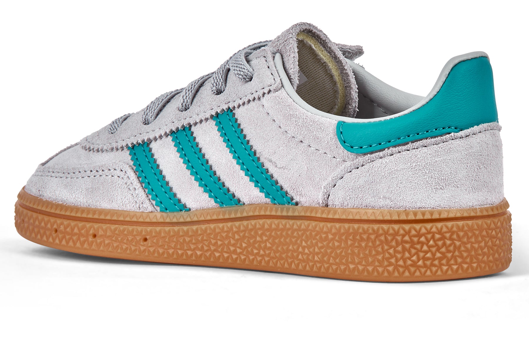Adidas Handball Spezial CF EL (Infants) - Grey Two/Pure Teal/Gum