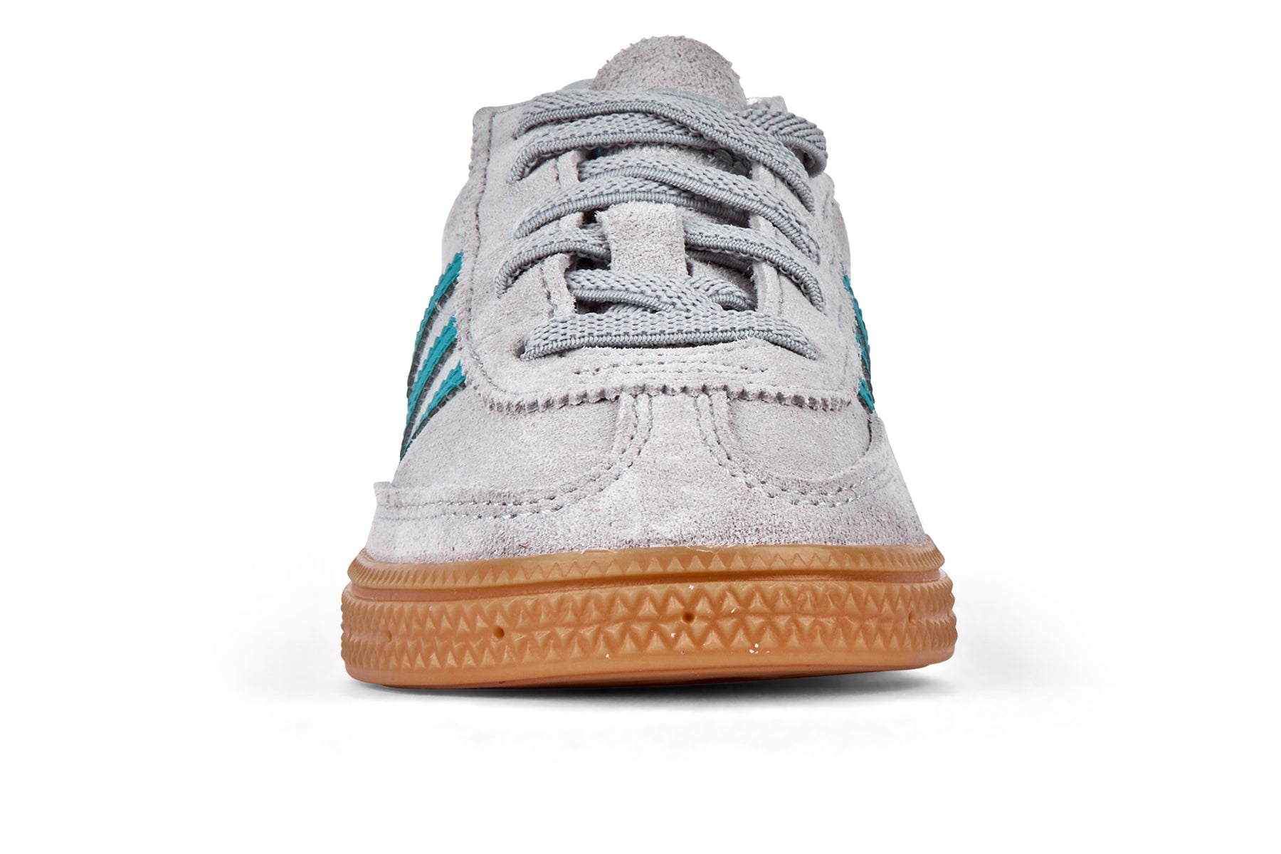 Adidas Handball Spezial CF EL (Infants) - Grey Two/Pure Teal/Gum