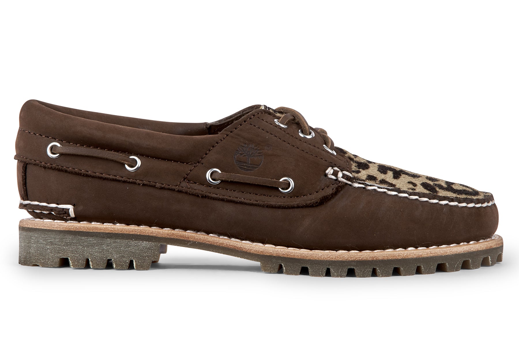 Timberland Noreen Authentic Boat Shoe - Medium Brown Nubuck