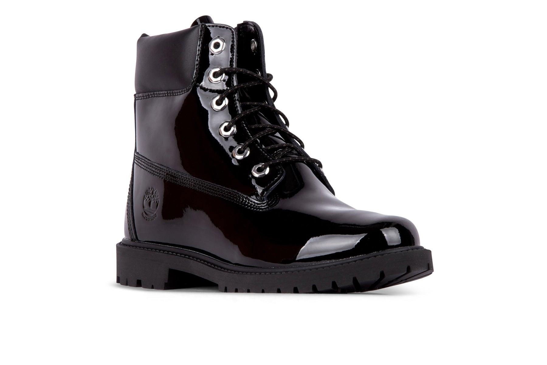 Timberland Premium 6 Inch Boots - Black Patent Leather