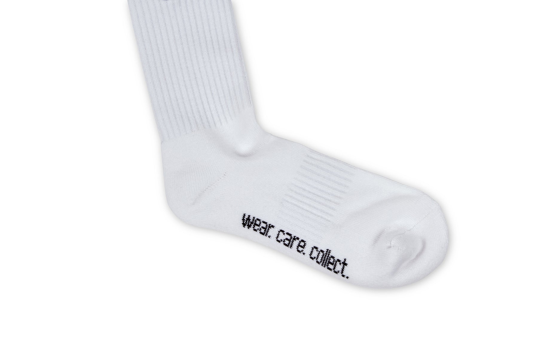 SC Logo Socks - White/Black (3 pack)