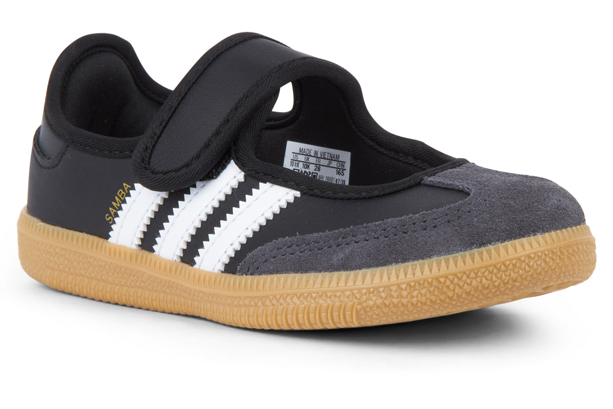 Adidas Samba Jane C (Kids) - Core Black/FTW White