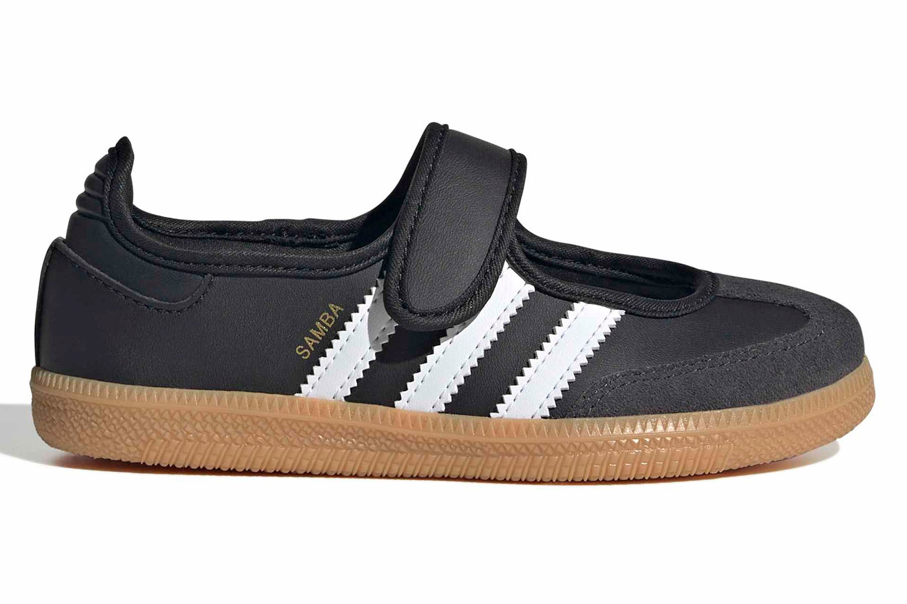 Adidas Samba Jane C (Kids) - Core Black/FTW White