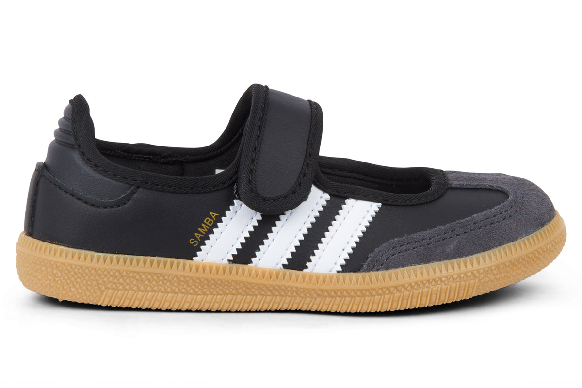 Adidas Samba Jane C (Kids) - Core Black/FTW White