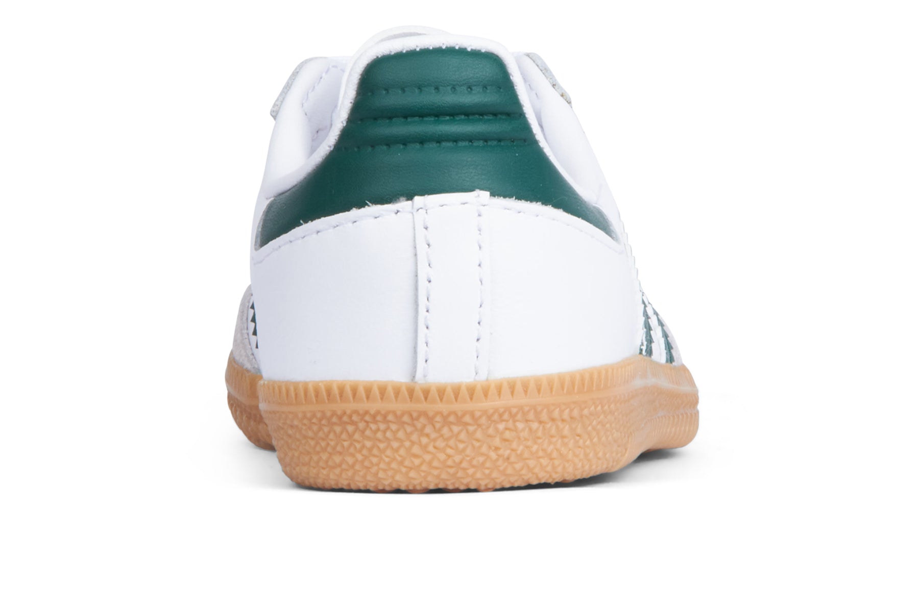Adidas Samba OG C (Kids) - FTWR White/Core Green/Gum