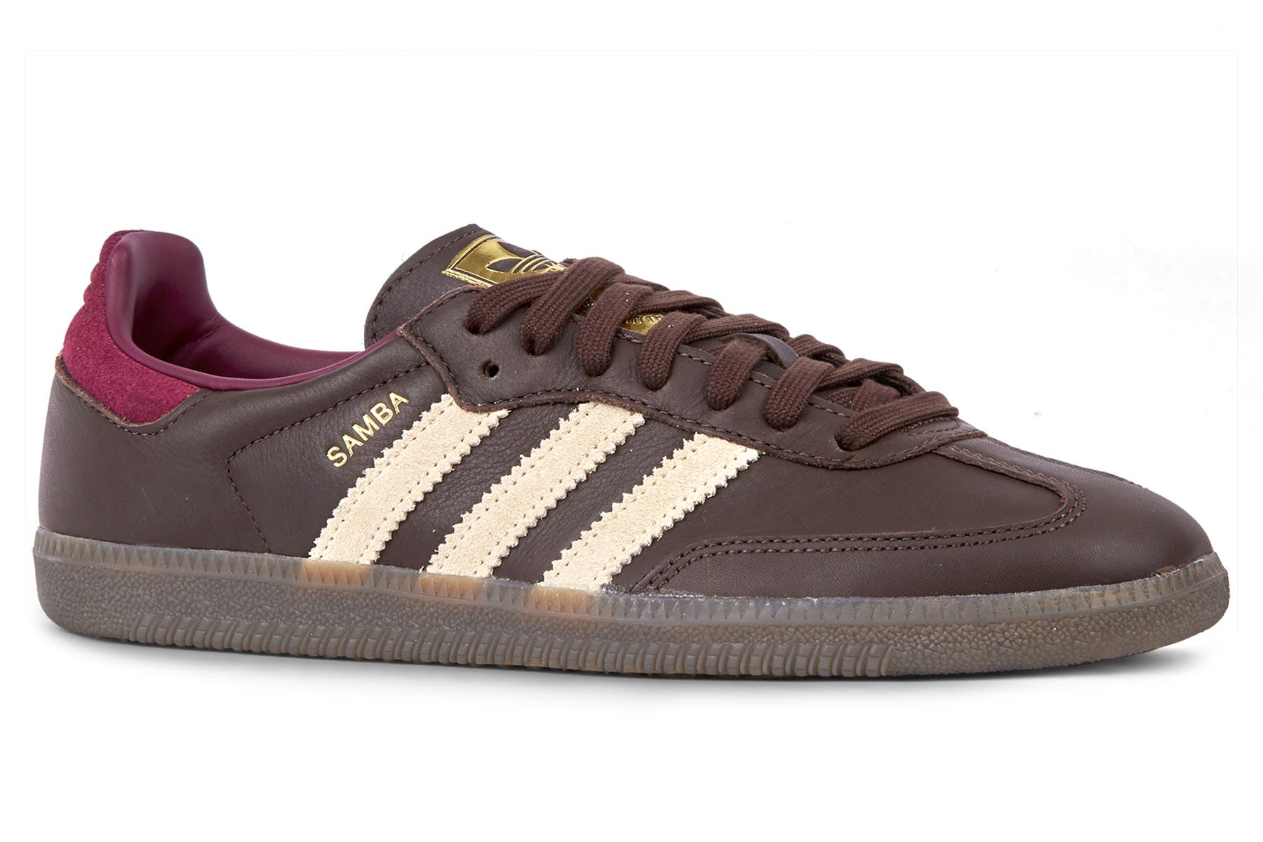 Adidas Samba OG W - Brown/Warm Vanilla/Maroon