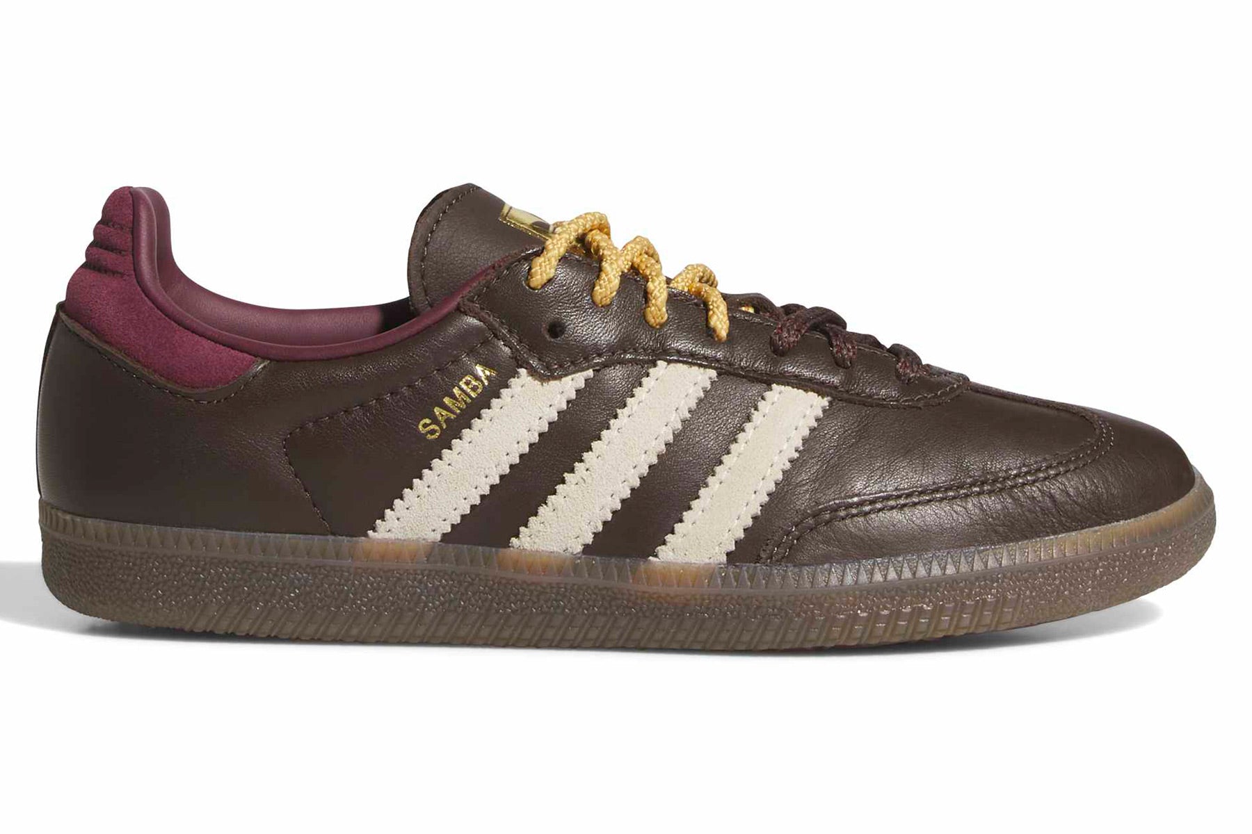 Adidas Samba OG W - Brown/Warm Vanilla/Maroon