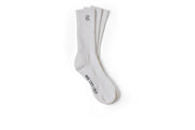 SC Logo Socks - White/Black (3 pack)