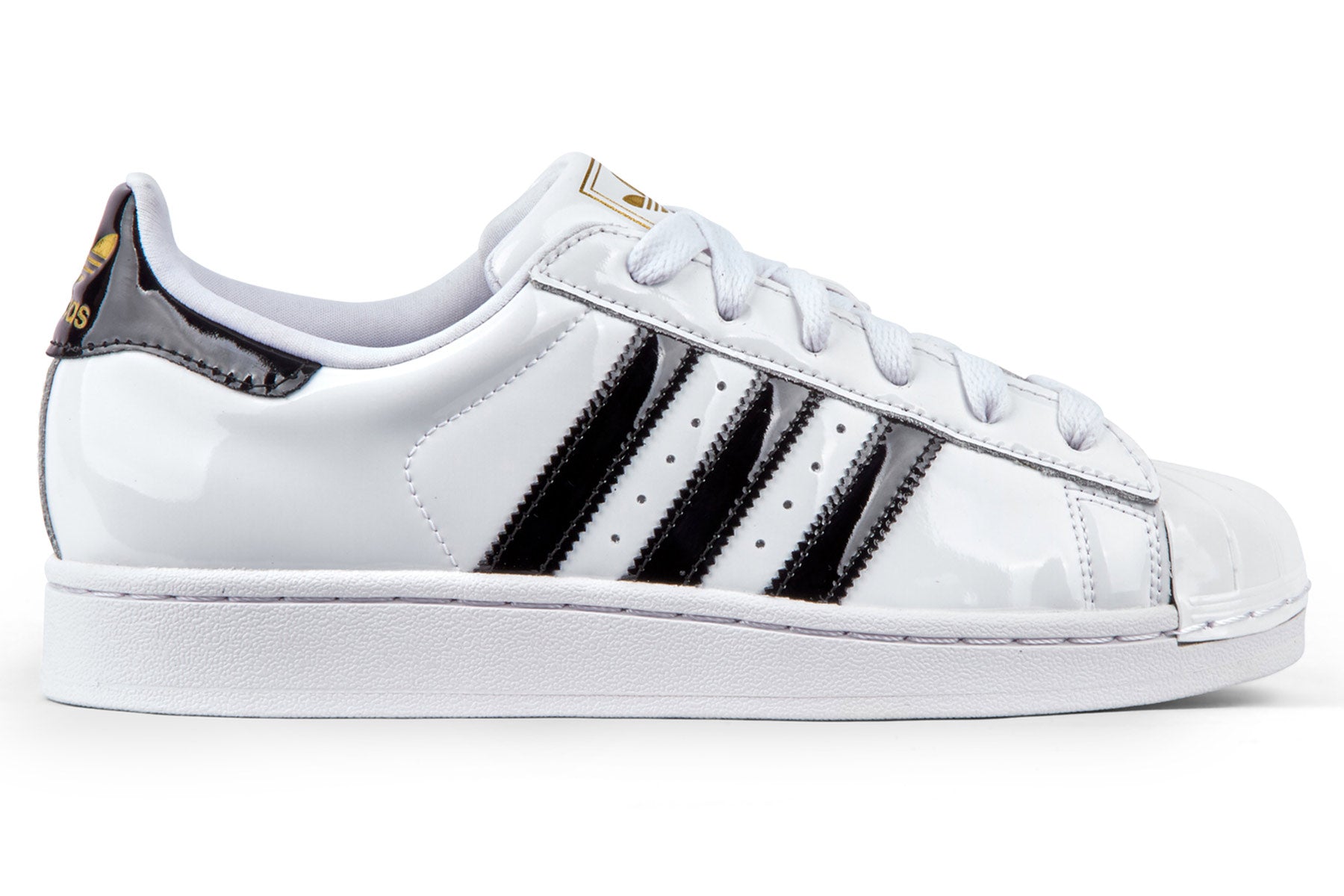 Adidas Superstar 2 W "Patent" - FTW White/Core Black
