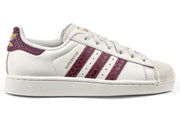 Adidas Superstar 2 W - Off White/Maroon/Gold Metallic