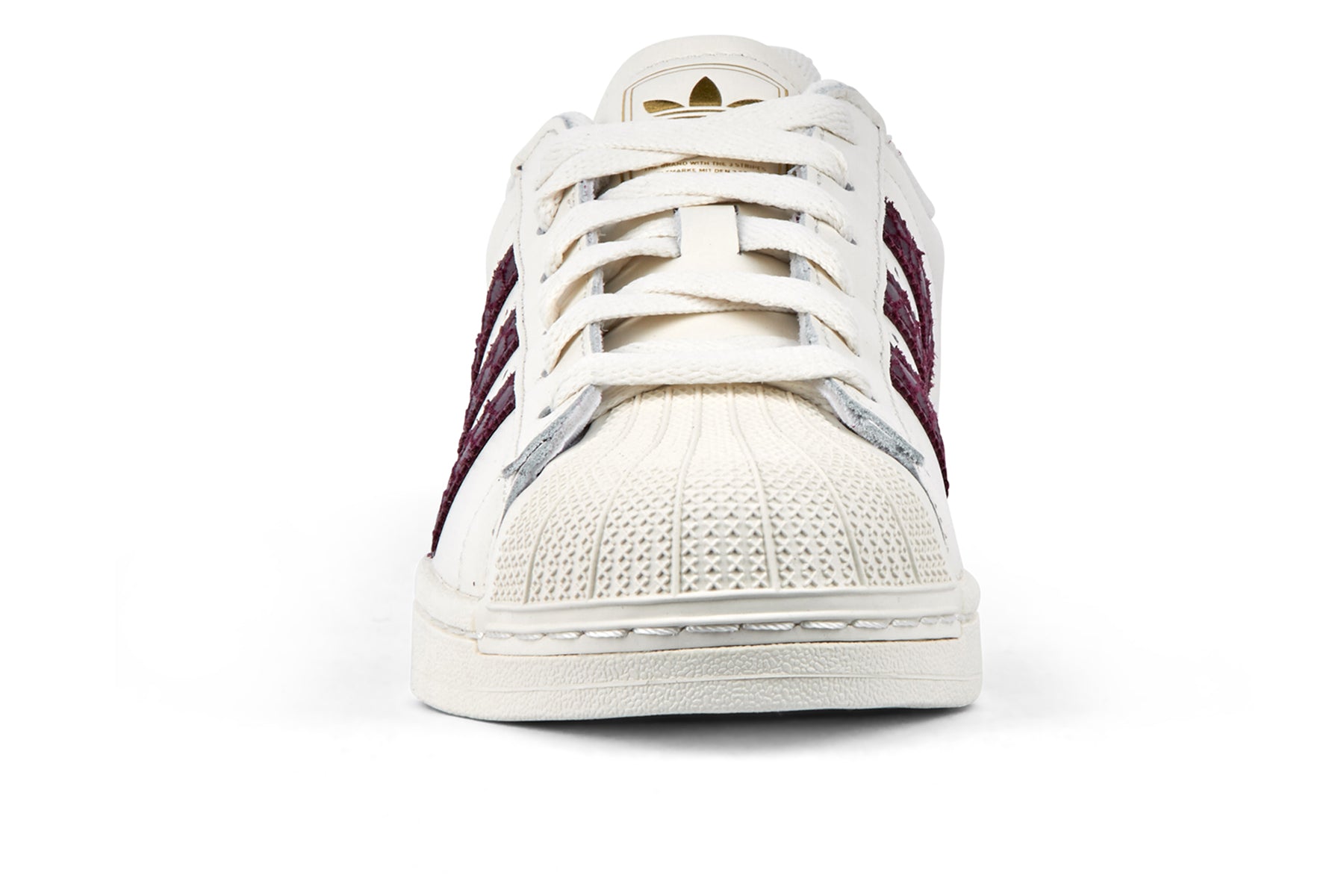 Adidas Superstar 2 W - Off White/Maroon/Gold Metallic Shoe Chapter Adidas Superstar 2 W - Off White/Maroon/Gold Metallic Shoe Chapter