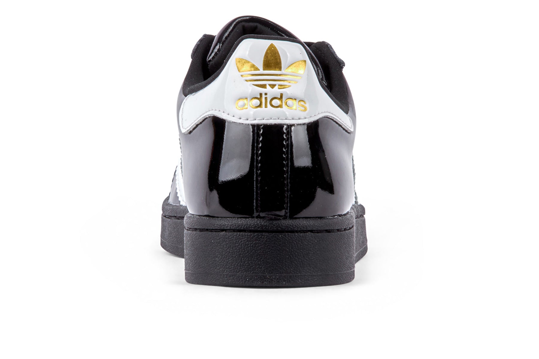 Adidas Superstar 2 W "Patent" - Core Black/FTW White/Gold Metallic