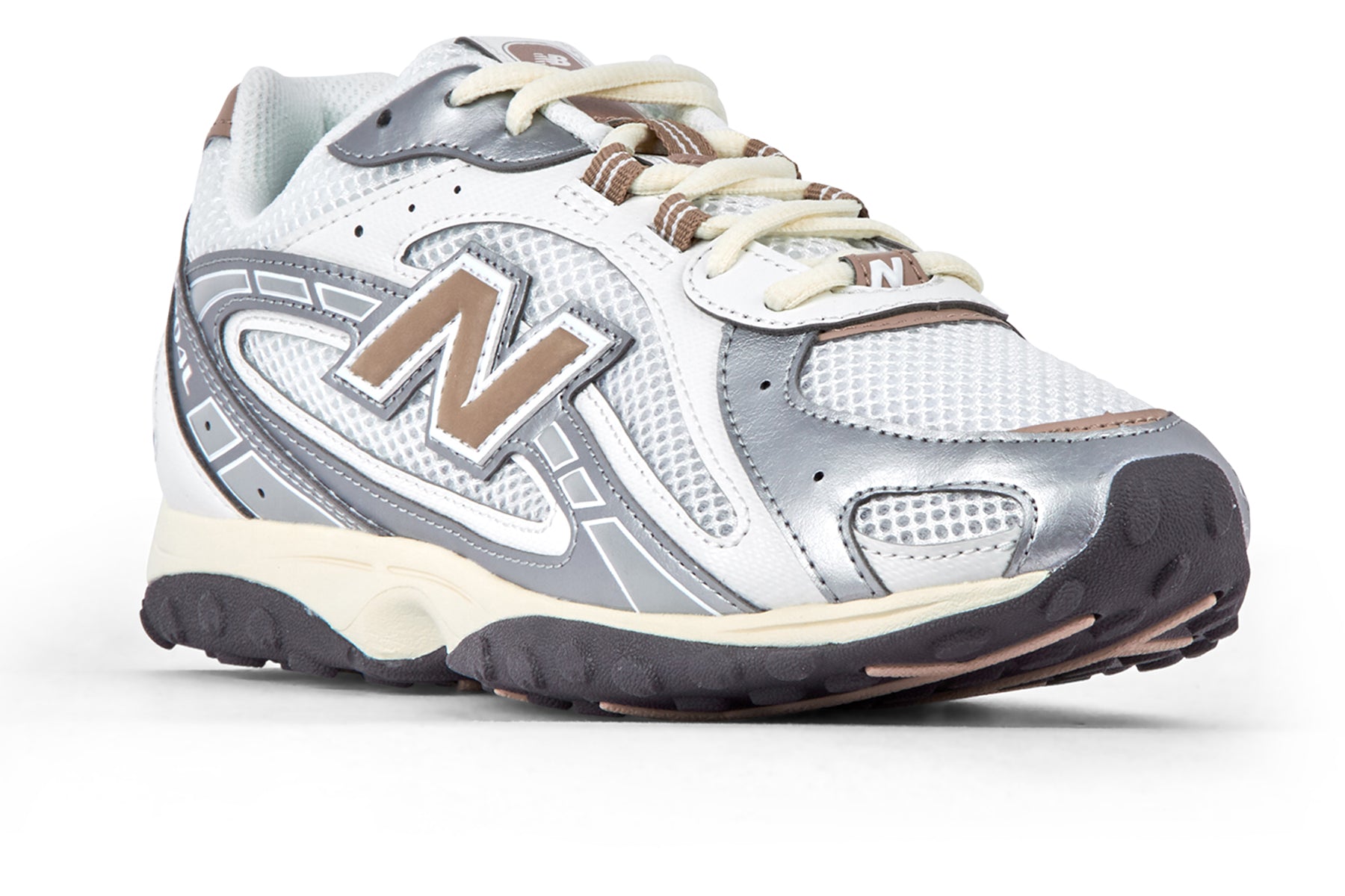 New Balance U204LSWA - Silver Metallic/Flat Taupe