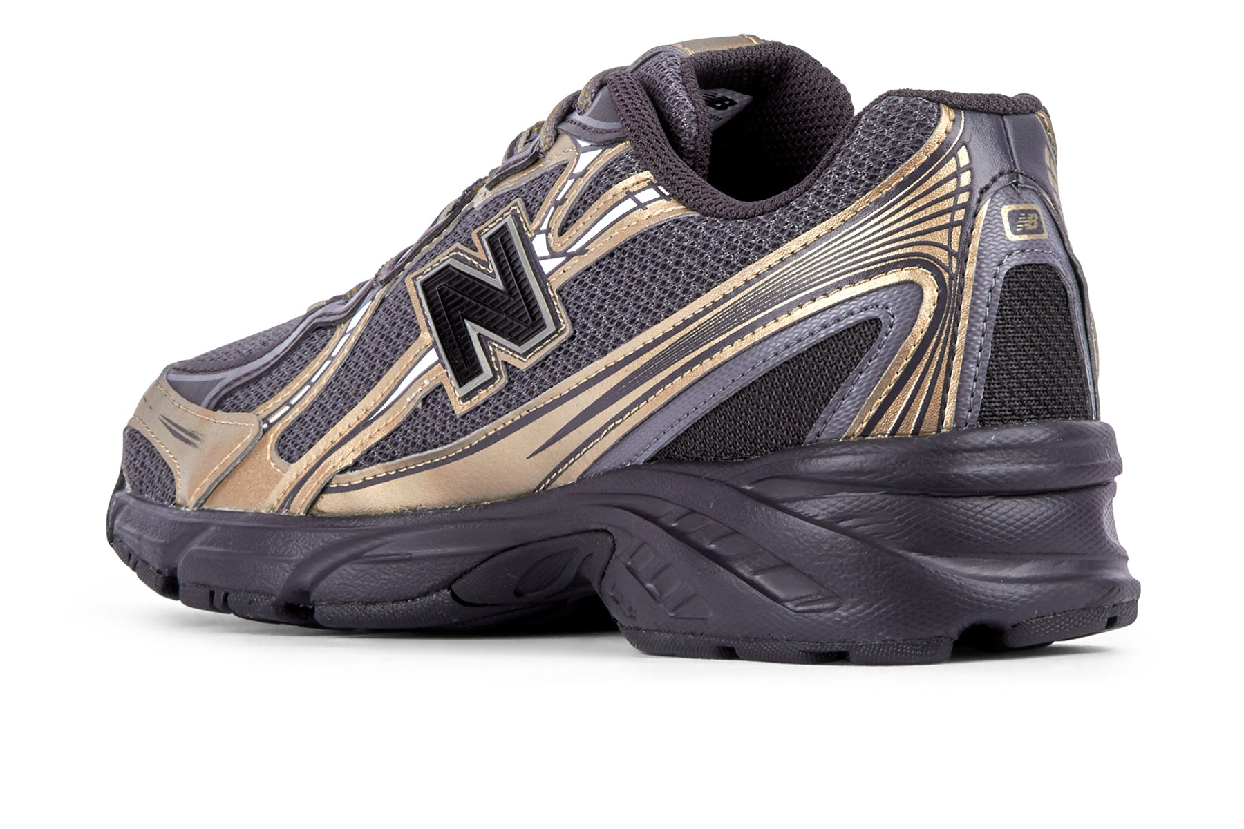 New Balance U740BD2 - Black/Black Cement