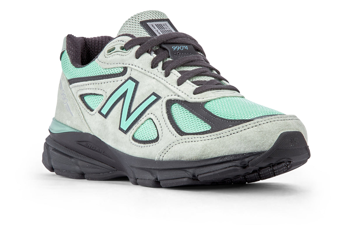 New Balance U990GE4 - Silver Moss/Bright Mint/Black Cement