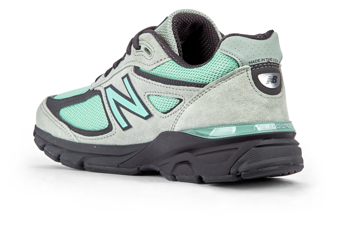 New Balance U990GE4 - Silver Moss/Bright Mint/Black Cement