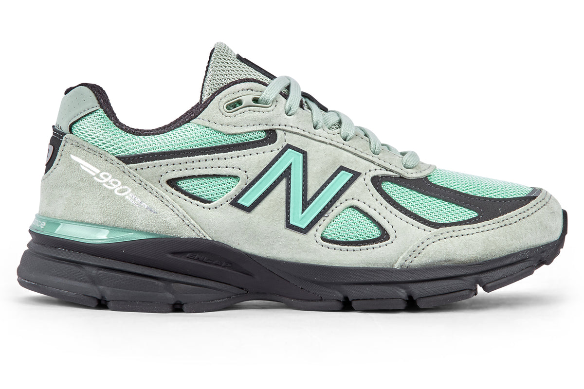 New Balance U990GE4 - Silver Moss/Bright Mint/Black Cement