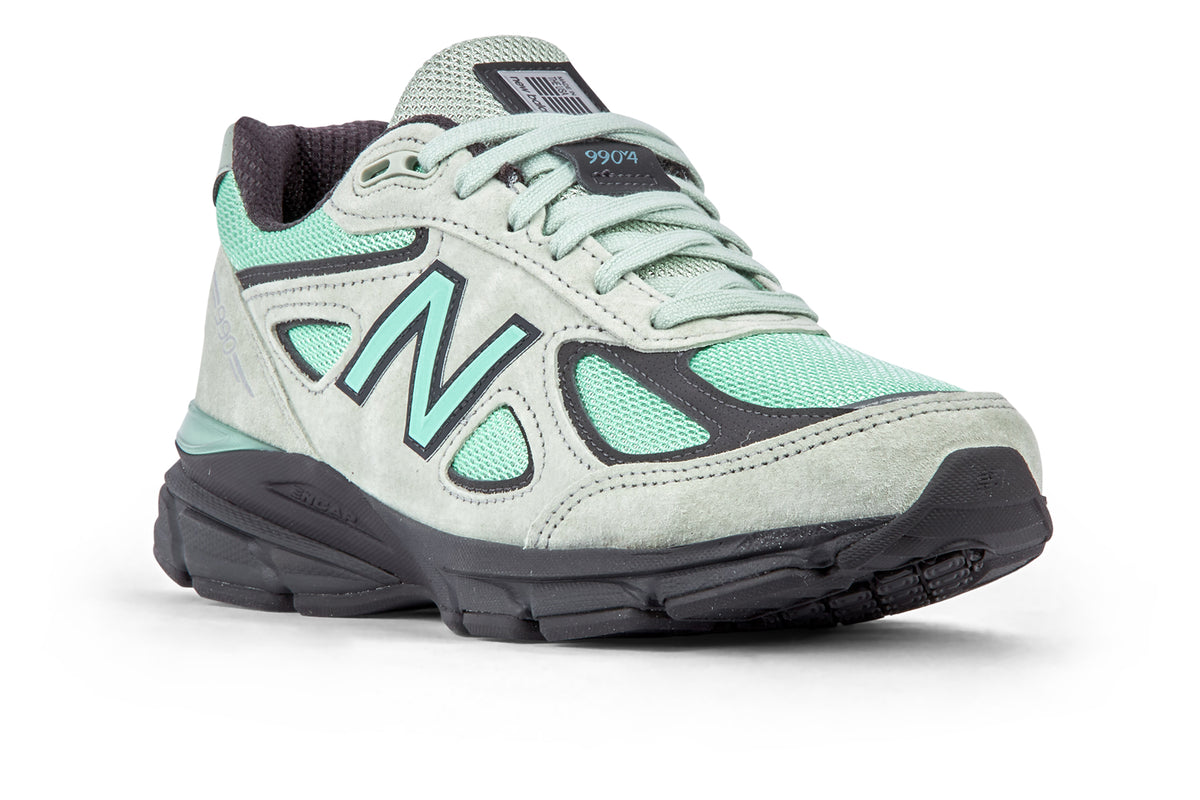 New Balance U990GE4 - Silver Moss/Bright Mint/Black Cement