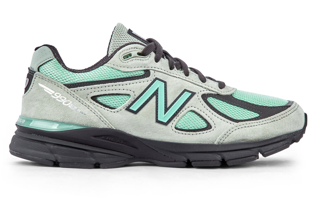 New Balance U990GE4 - Silver Moss/Bright Mint/Black Cement