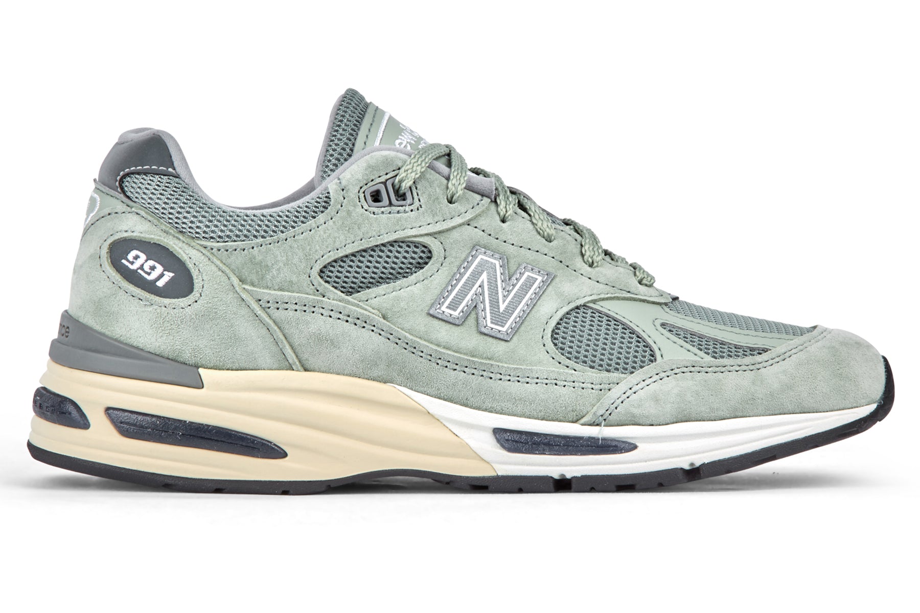 New Balance U991BB2 - Sea Grass/Sea Grass/Silver