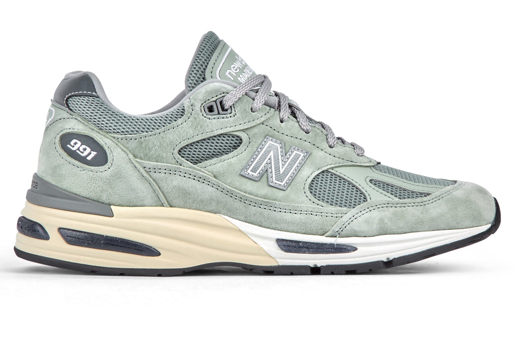 New Balance U991BB2 - Sea Grass/Sea Grass/Silver