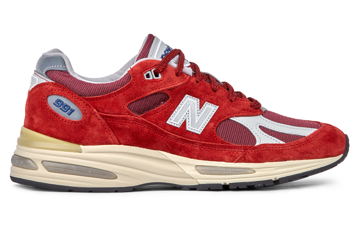 New Balance U991RS2 - Karanda Red/Cordovan/Harbor Mist