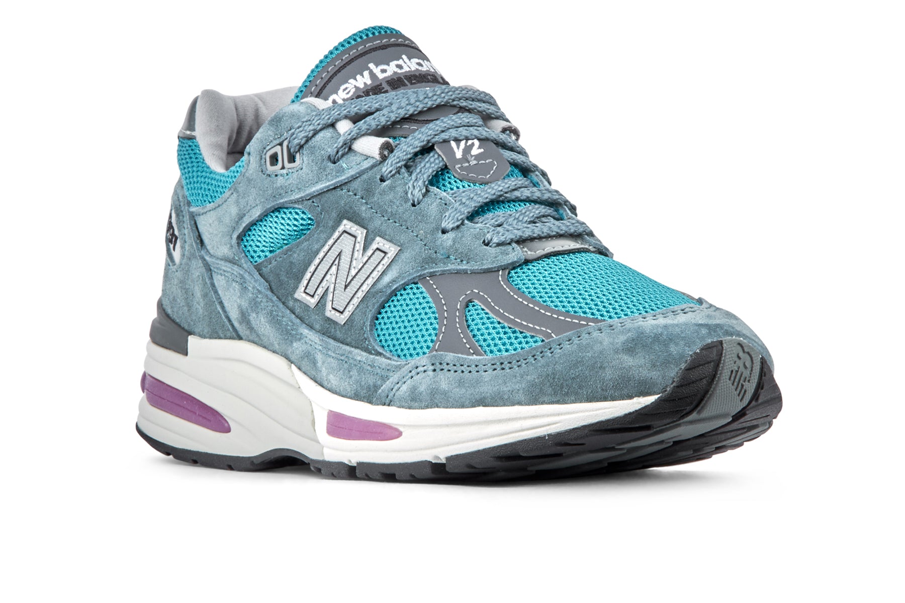New Balance U991TT2 - Porcelain Green/Trooper/Silver