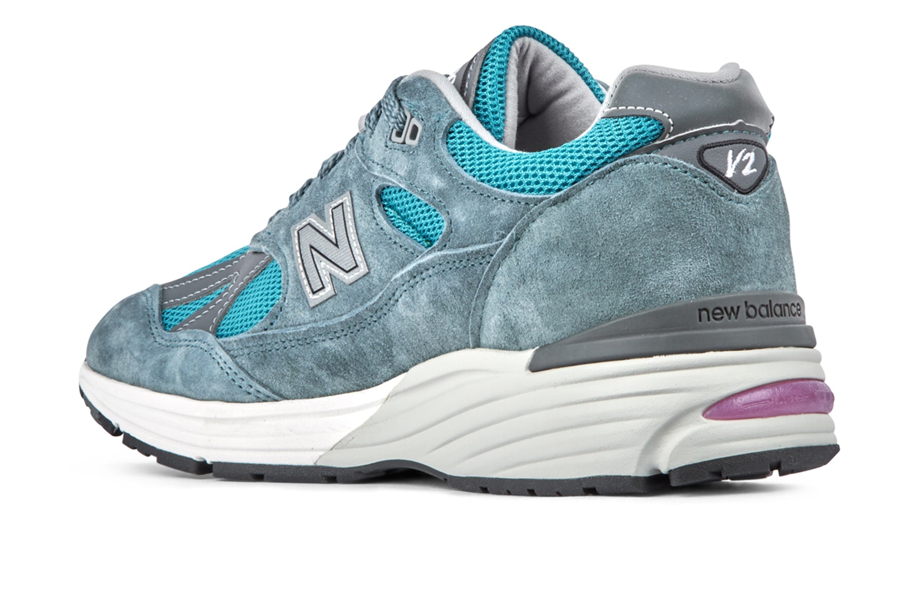 New Balance U991TT2 - Porcelain Green/Trooper/Silver