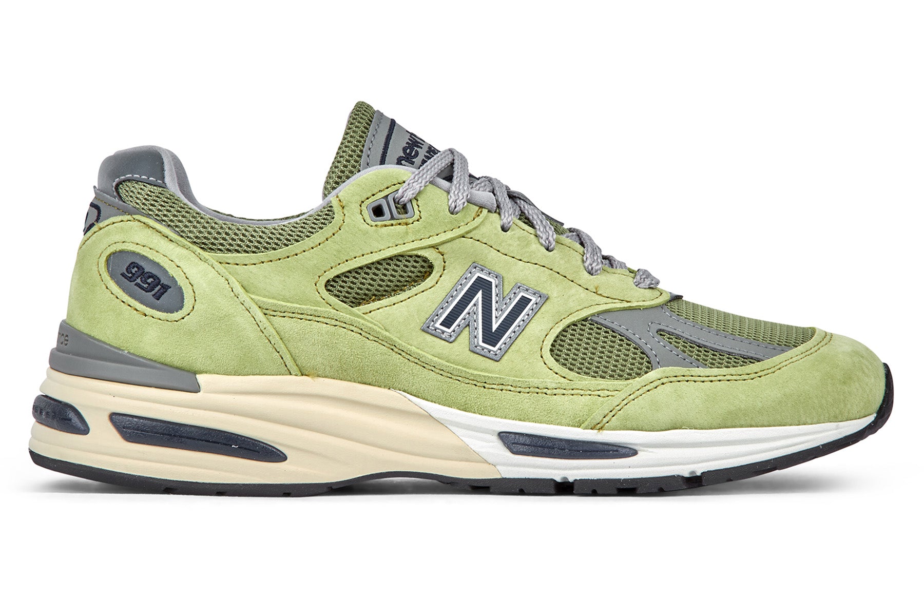New Balance U991WG2 - Green Banana/Moss/Moon Mist