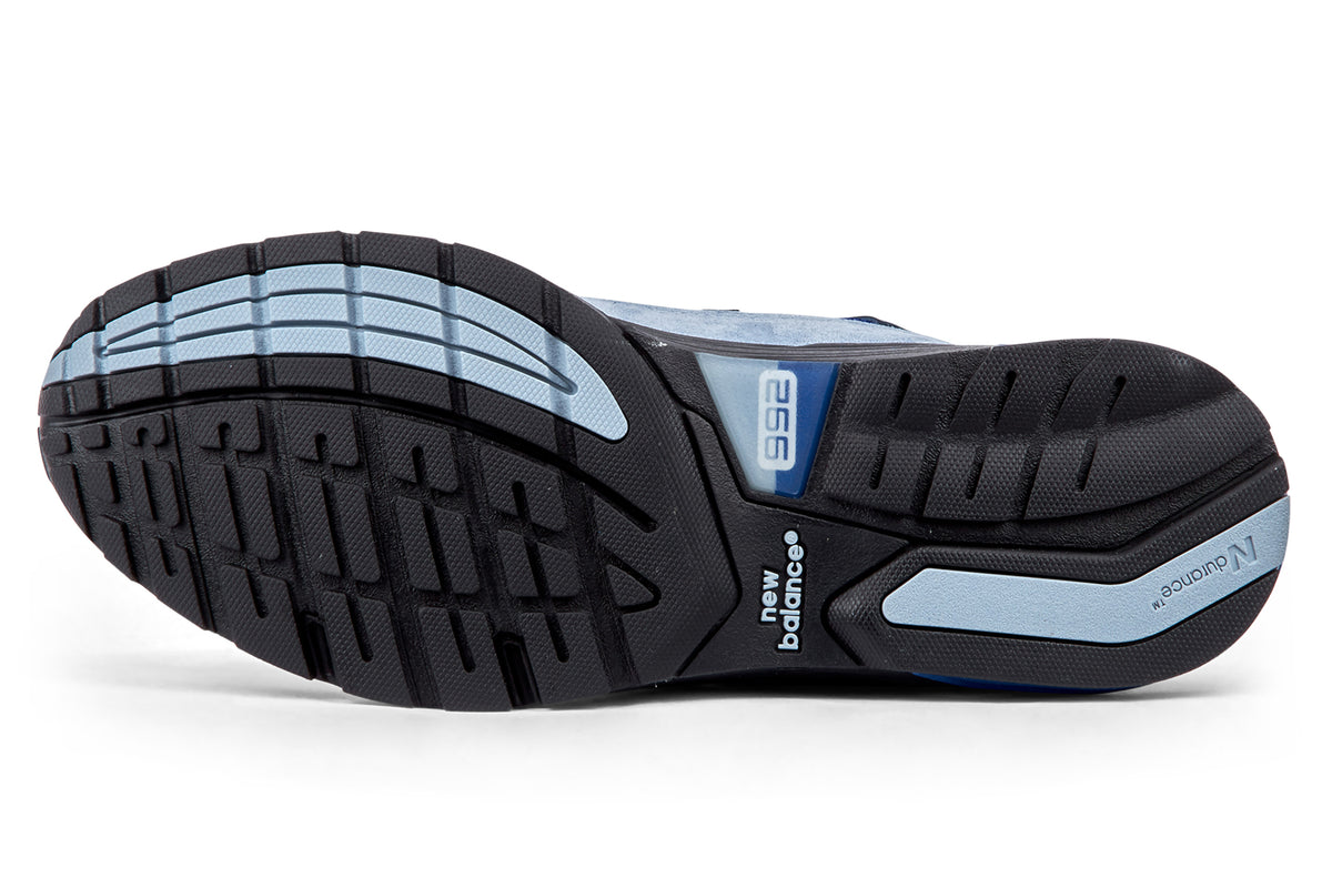 New Balance U992AR - Light Arctic Grey/Black/Blue Gemstone