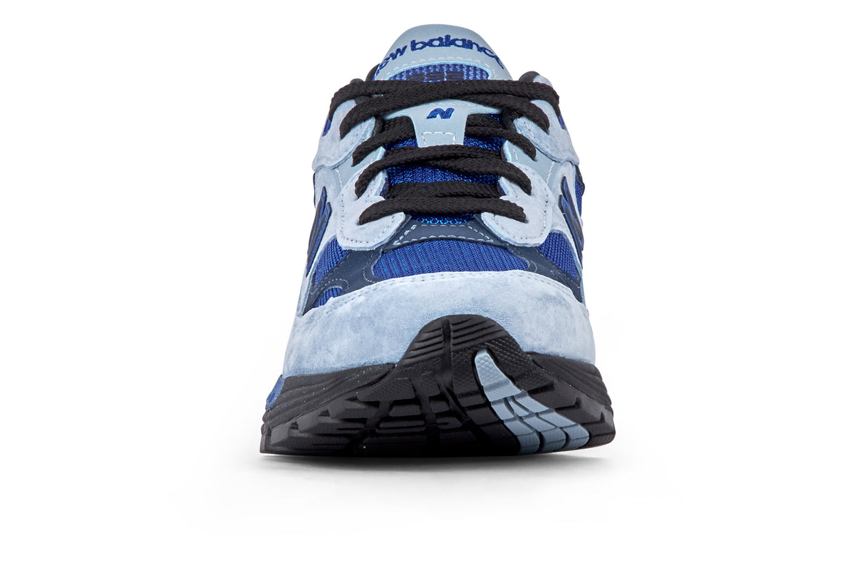New Balance U992AR - Light Arctic Grey/Black/Blue Gemstone