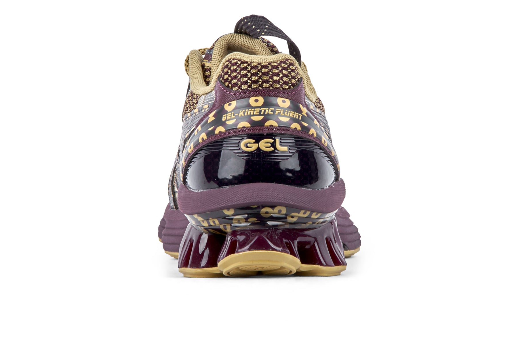 Asics US7 S Gel Kinetic Fluent - Beniimo Purple/Lemongrass