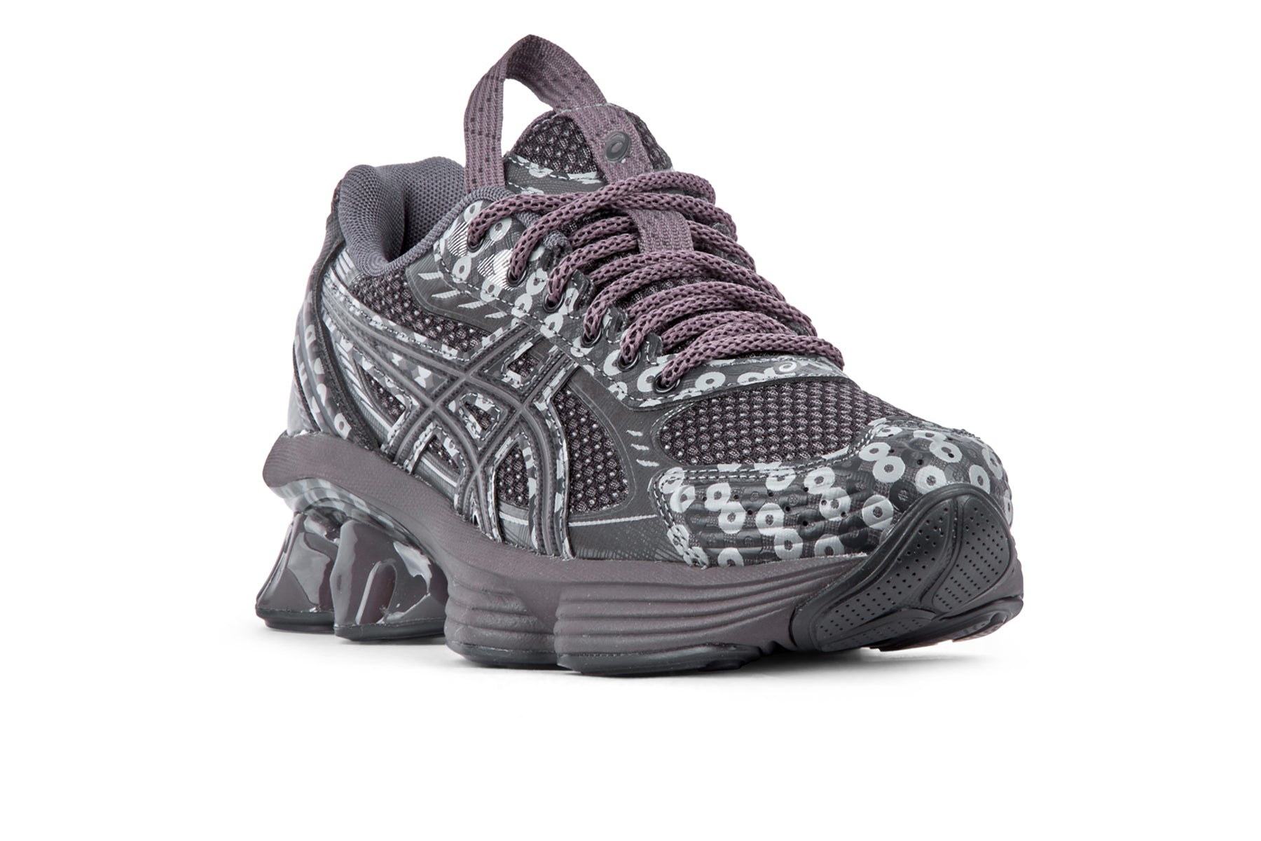 Asics US7 S Gel Kinetic Fluent - Obsidian Grey/Graphite Grey