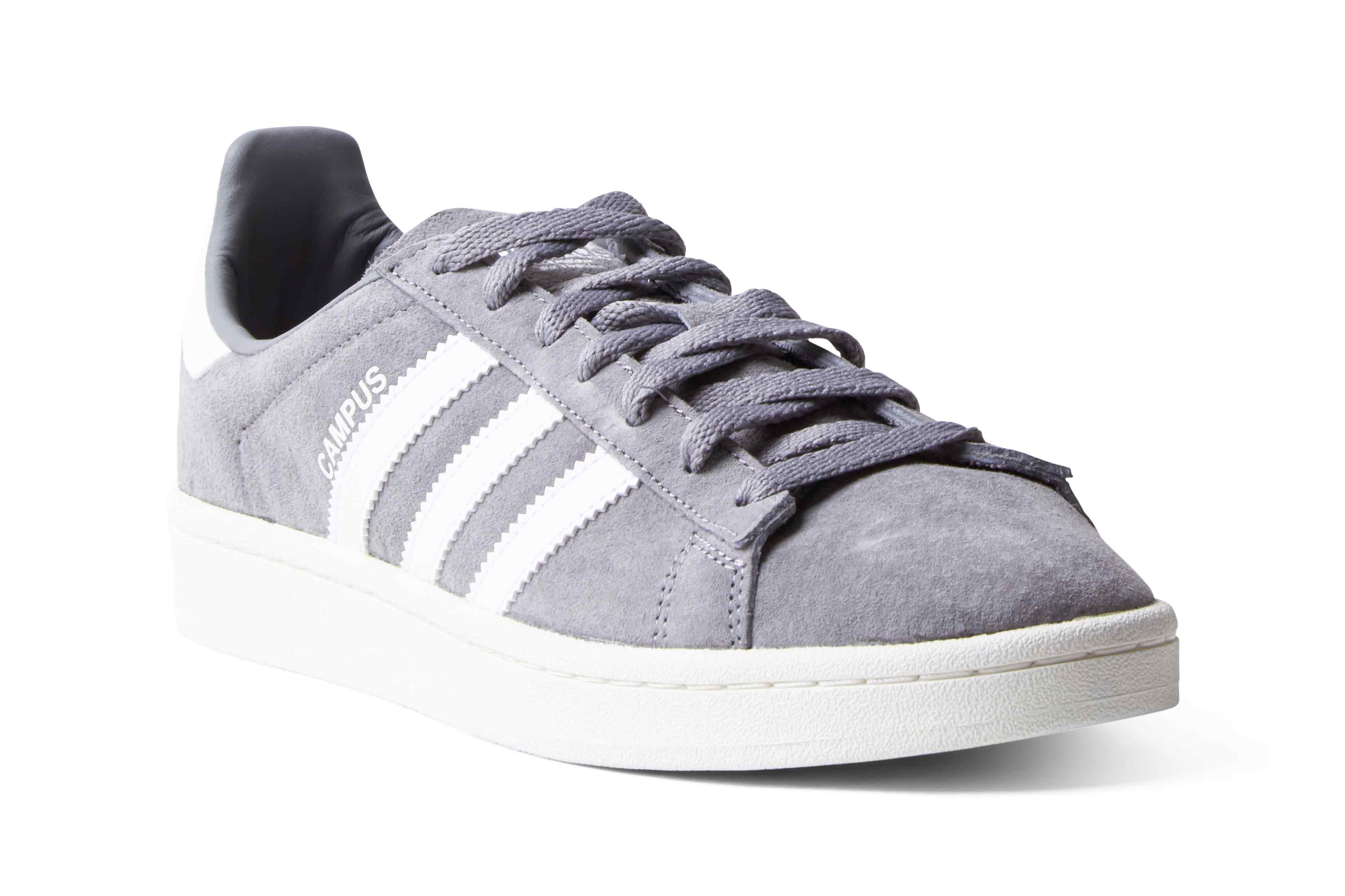 Adidas Campus - Grey/Footwear White/Chalk White