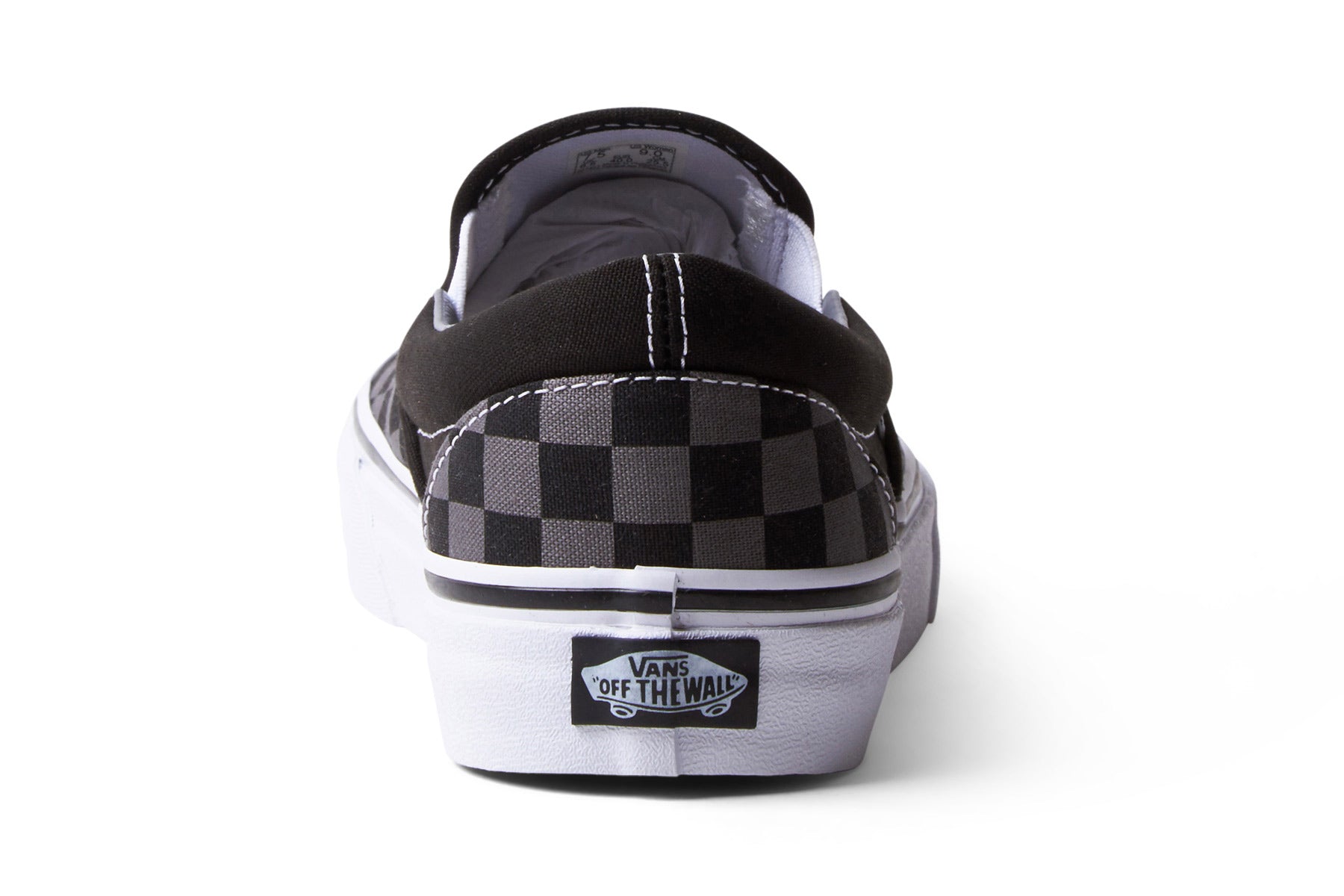 Vans Slip–On Checkerboard - Black/Pewter