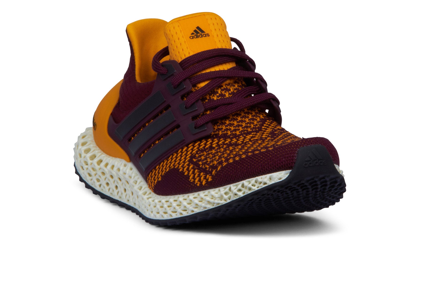Adidas Ultra 4D "Arizona State" - Maroon / Core Black / Semi Solar Gold